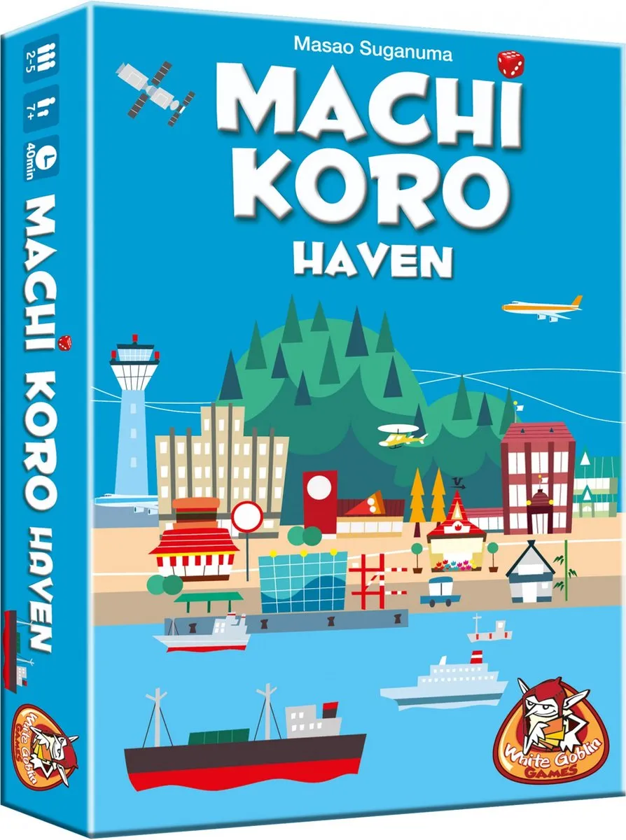 White Goblin Games Machi Koro Haven - Familiespel - 2-5 Spelers