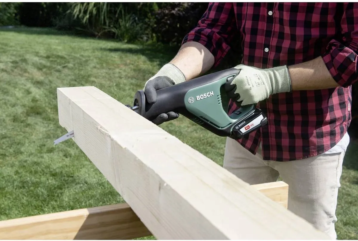 Bosch AdvancedRecip 18 Accu Reciprozaag - 1x 18V 2500mAh - 2 snelheden