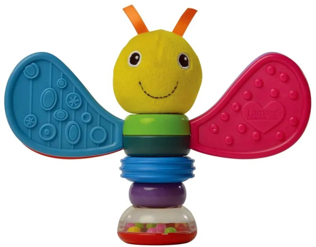 Lamaze Freddie de Vuurvlieg Rammelaar - Multicolor - afbeelding 6 van 6