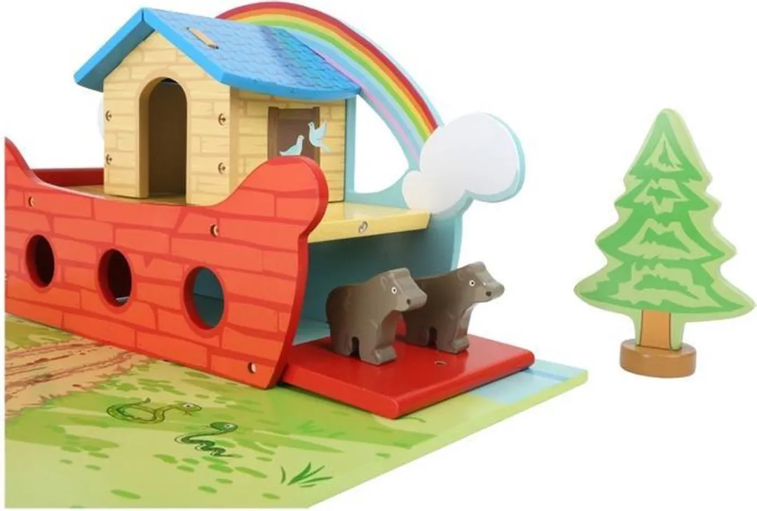 Small Foot Noah's Ark Houten Speelset - Multicolor