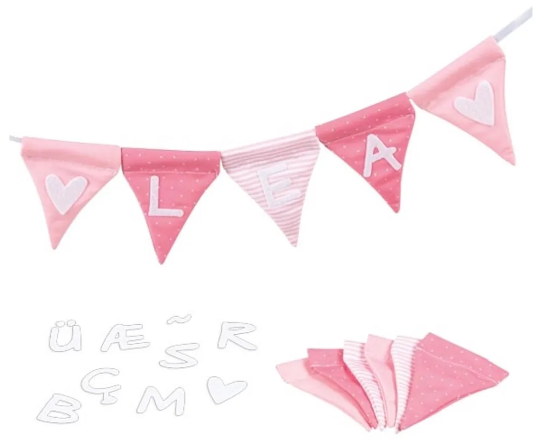 Goki Name Bunting - Multicolor