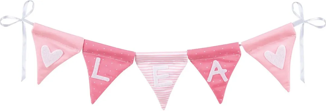 Goki Name Bunting - Multicolor