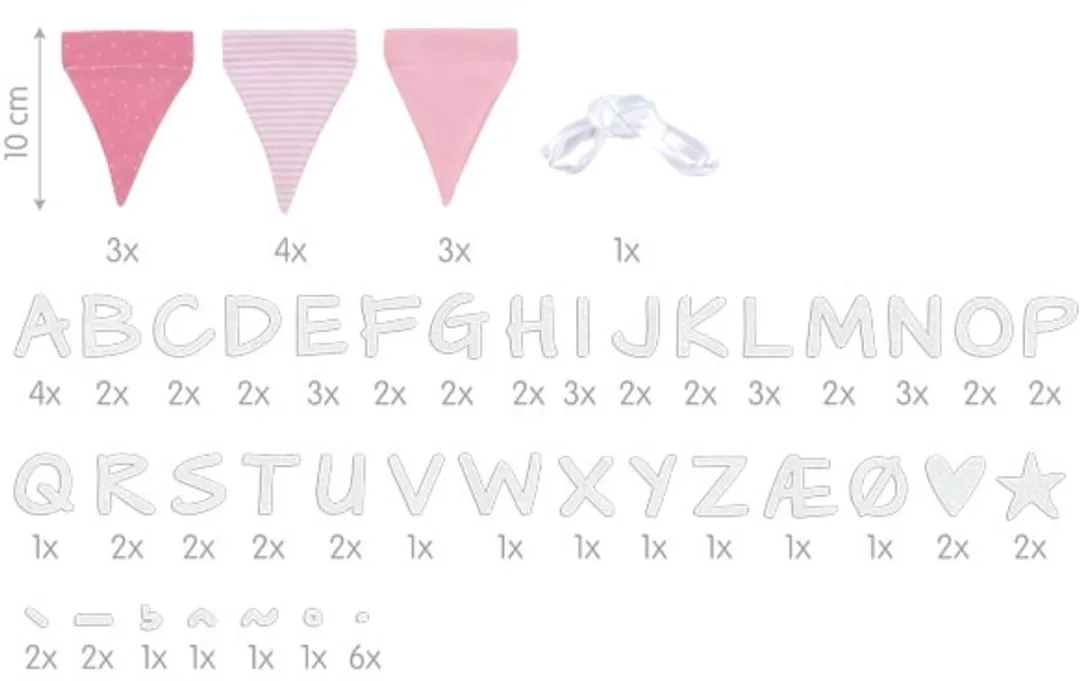 Goki Name Bunting - Multicolor