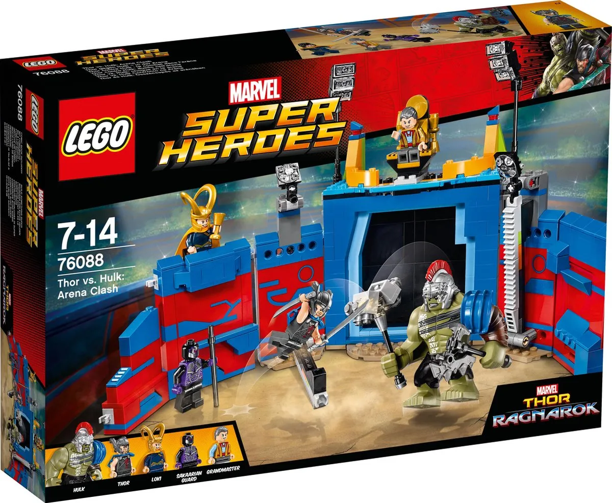 LEGO Super Heroes Thor vs. Hulk Arenagevecht 76088