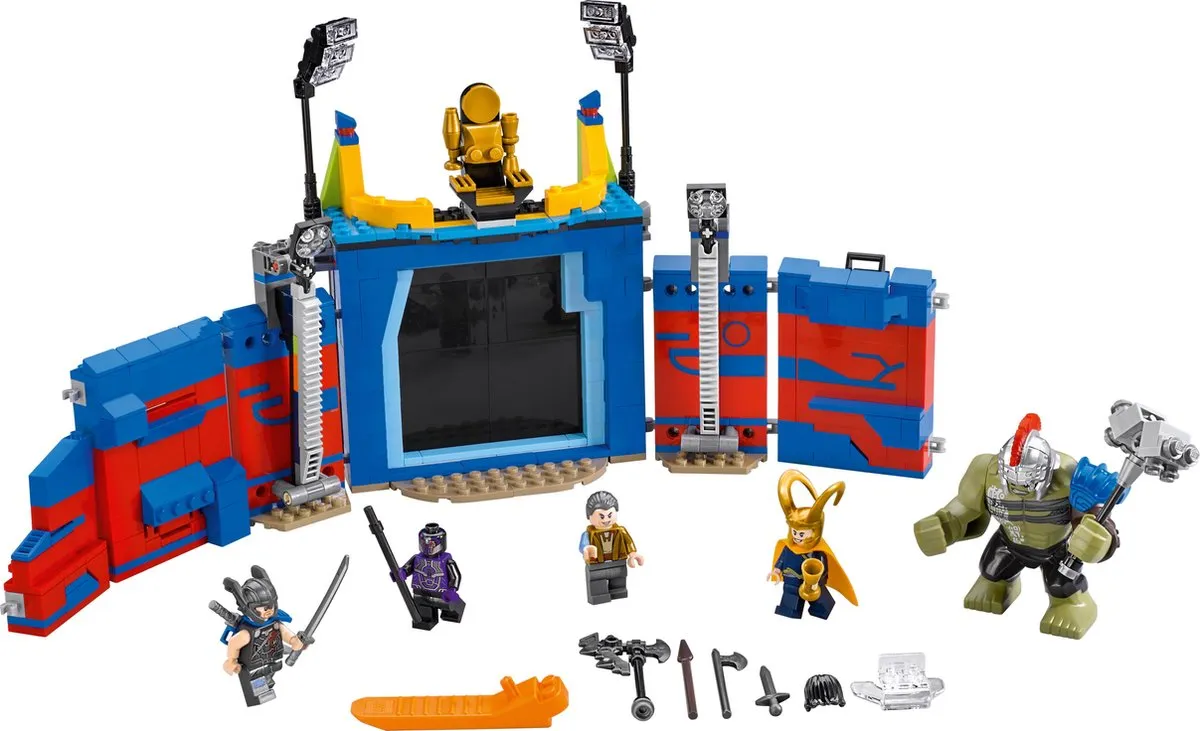 LEGO Super Heroes Thor vs. Hulk Arenagevecht 76088 - 492 Stukken