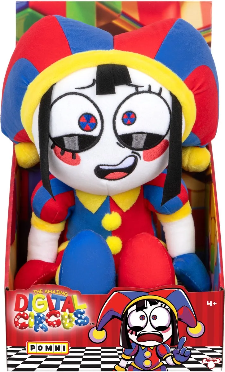 Moose Toys The Amazing Digital Circus Pomni Knuffel - Multikleur