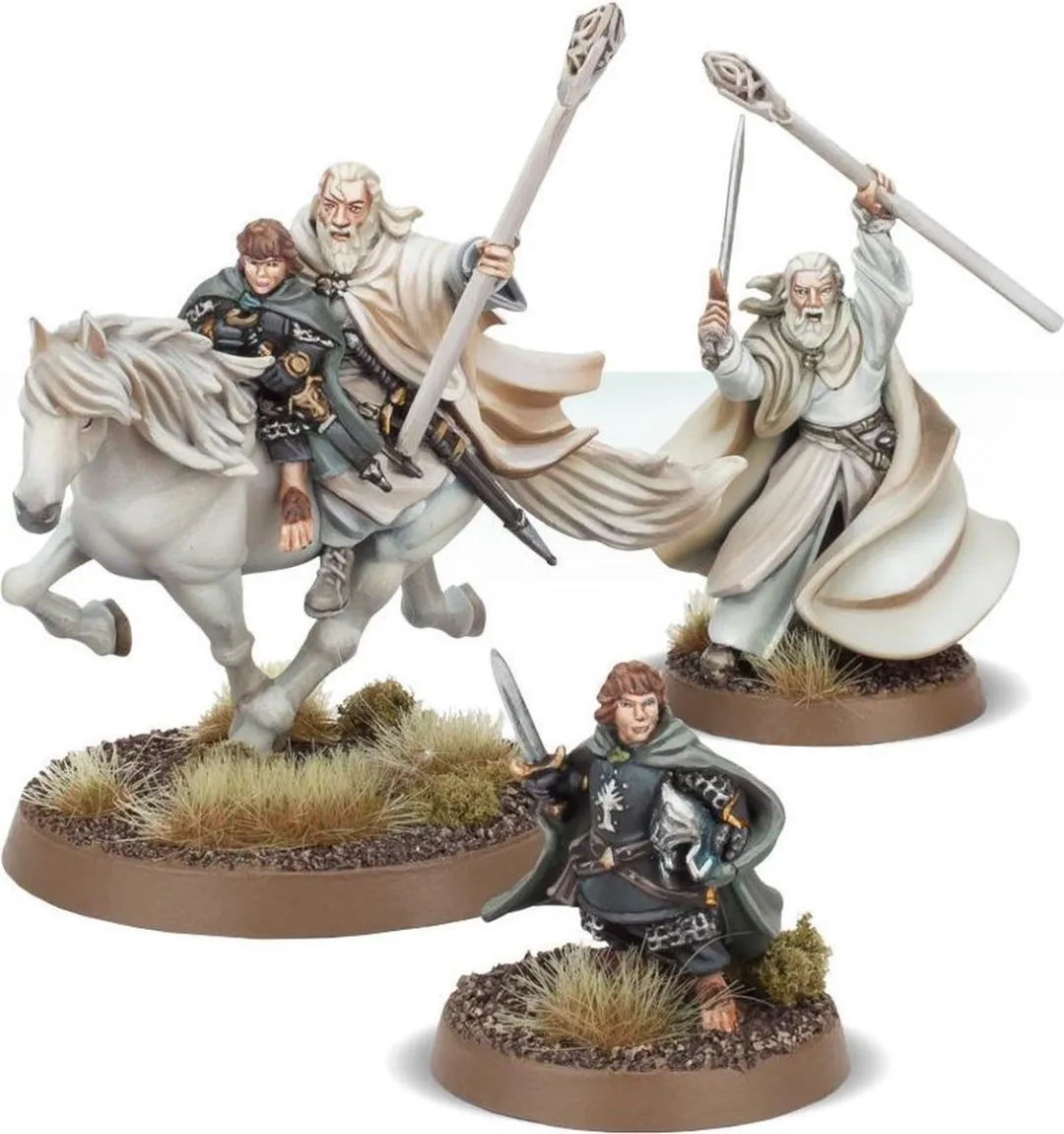 Games Workshop Warhammer Gandalf de Witte & Peregrin Took - 1 Stuk