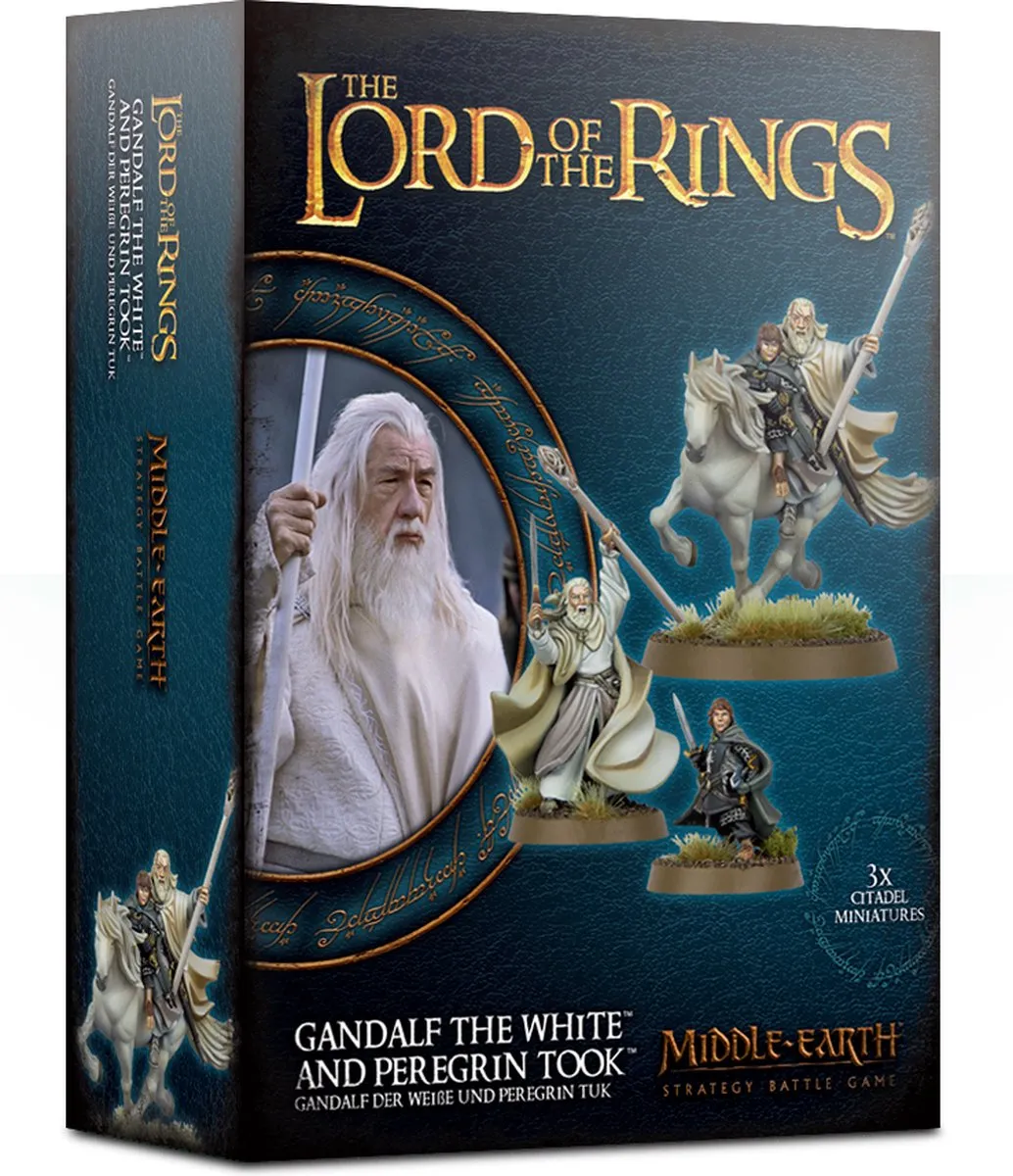 Games Workshop Warhammer Gandalf de Witte & Peregrin Took
