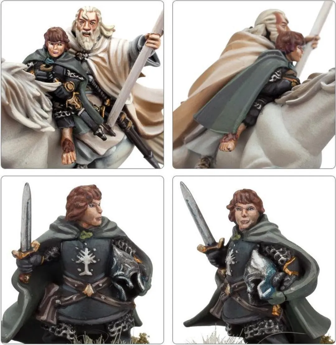 Games Workshop Warhammer Gandalf de Witte & Peregrin Took - 1 Stuk
