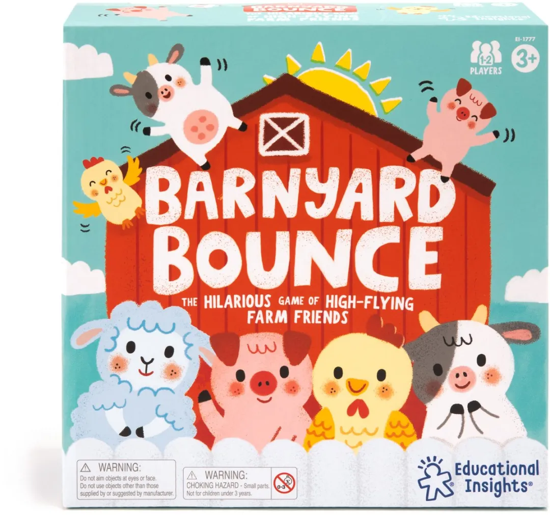 Learning Resources Barnyard Bounce Game 950EI1777