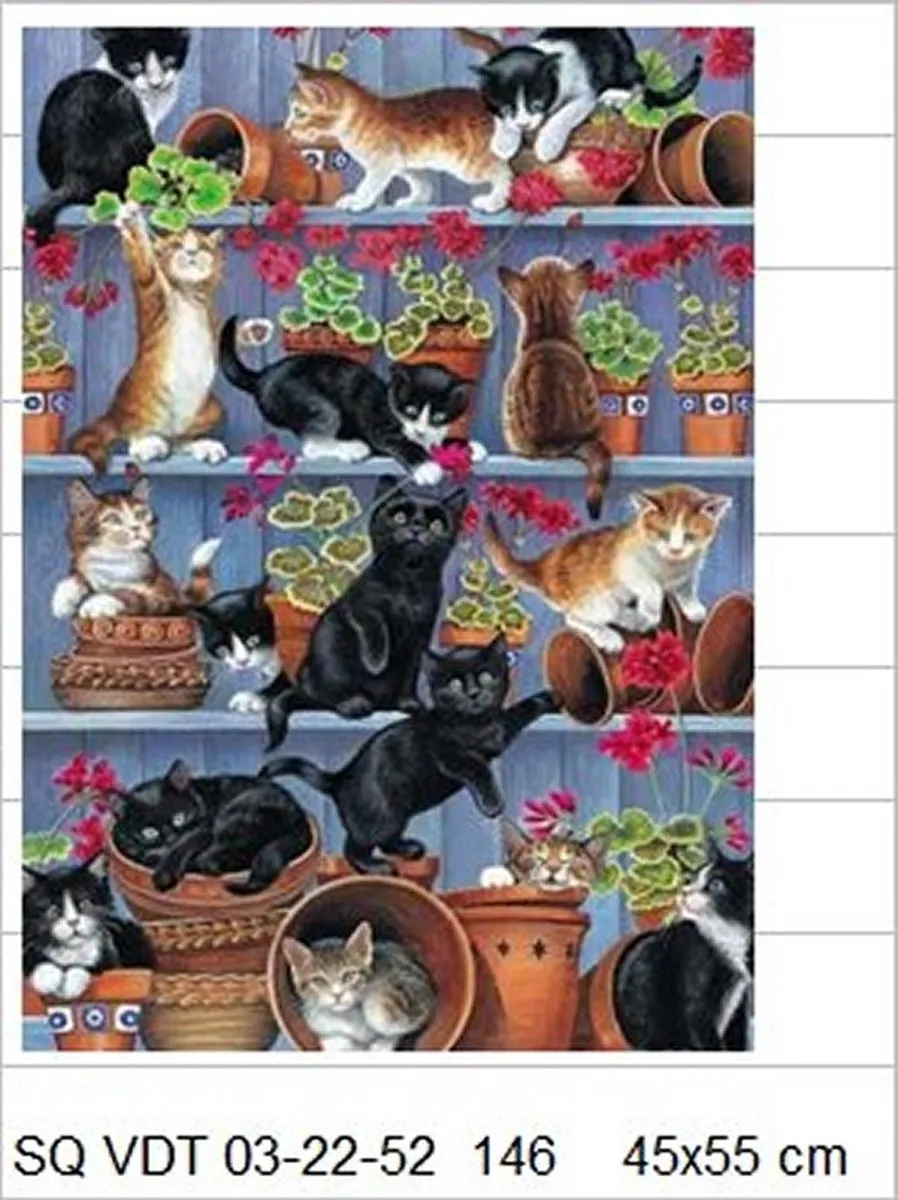 VDTOYS Diamond Painting VDTB146 - Groot formaat 55x45cm