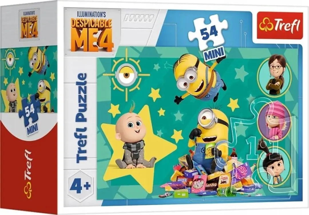 Trefl Minions Mini Puzzel 54 Stukjes
