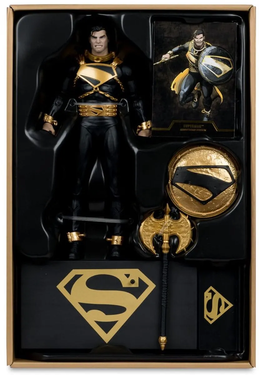 McFarlane Toys DC Multiverse Superman Knightmare Gold Label Action Figuur 18cm - Multi - afbeelding 6 van 6