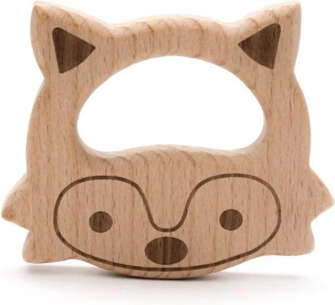 Durable Houten Bijtring Vos