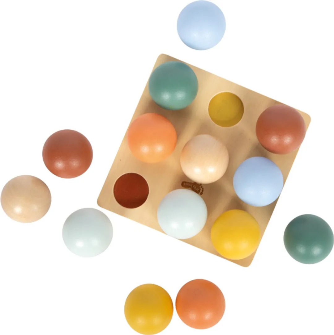 Small Foot Houten Montessori Sorteerspel - 15 Stuks - Multicolor