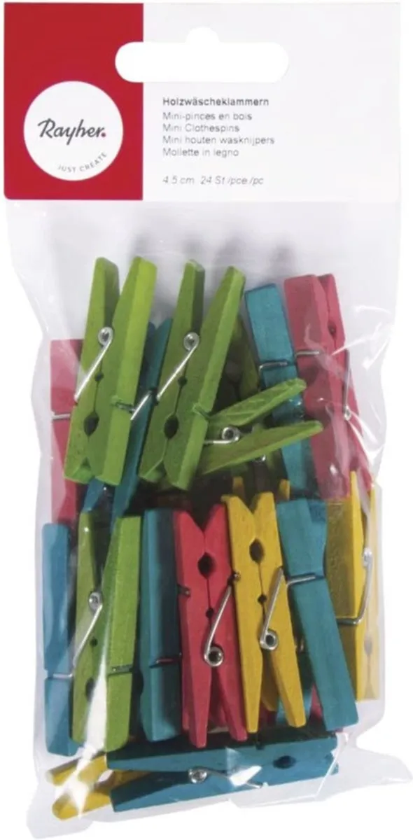 Rayher Kleine Houten Knijpers