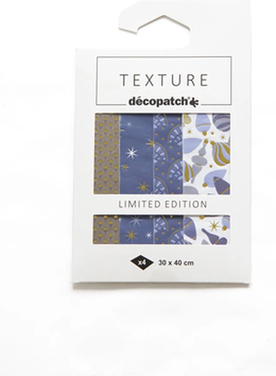 Decopatch Texture Sterrennachts Hotfoil Papier