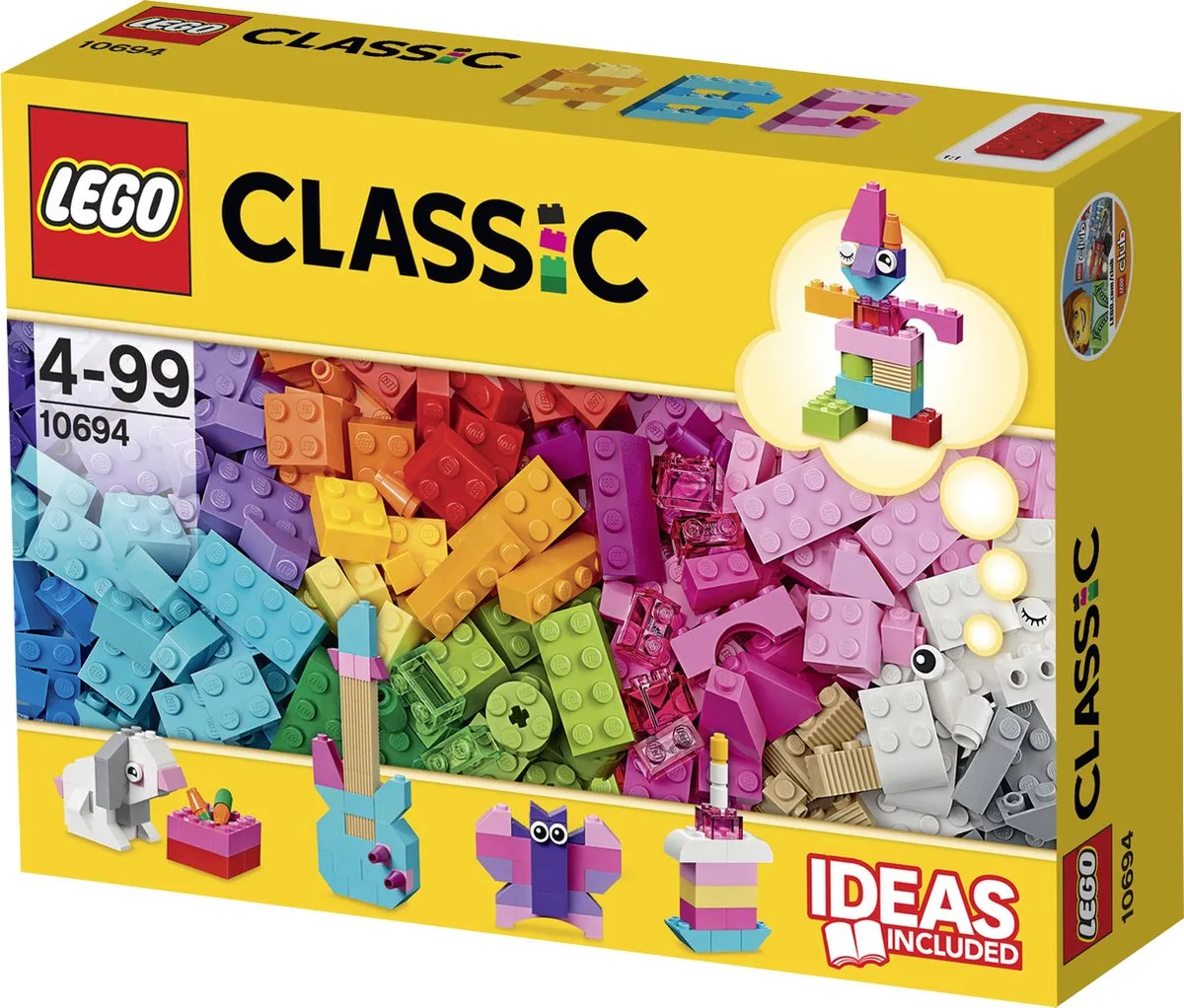 LEGO Classic Creatieve Aanvulset 10694 - 303 Stukken - Multicolor