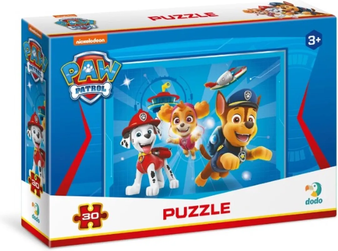 Dodo Toys Paw Patrol Puzzel 200422 - 60 Stuks - Marshall/Skye/Rubble