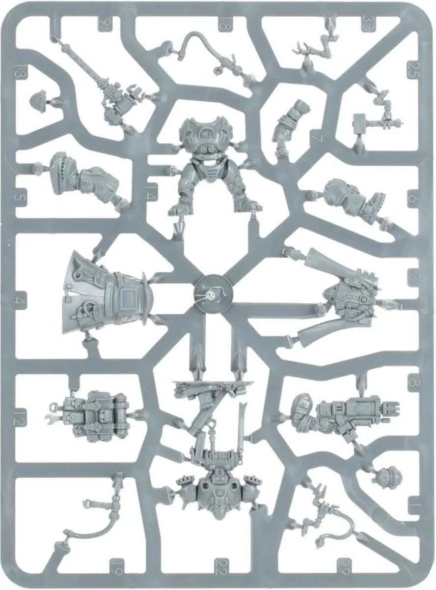 Games Workshop Leagues of Votann Brokhyr Iron-Master - 33 Onderdelen