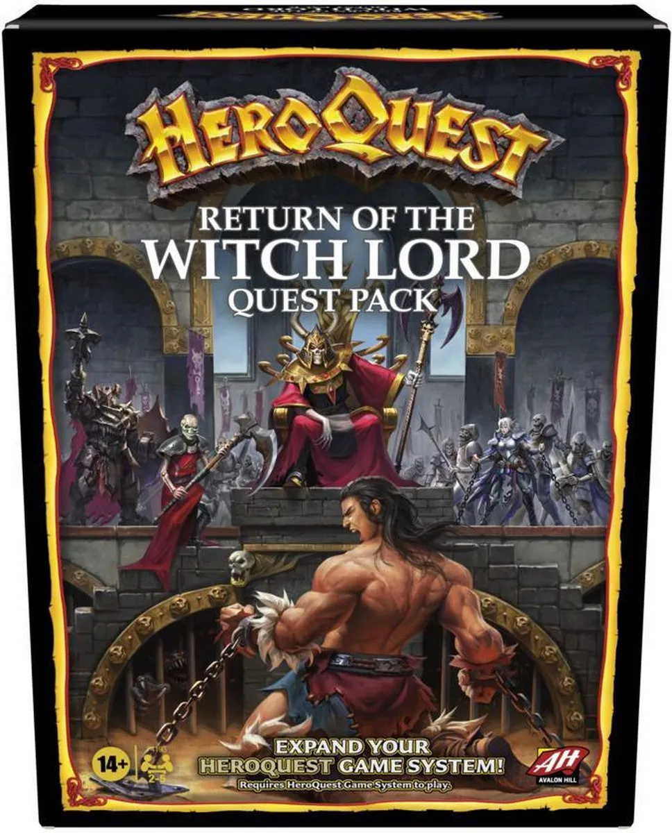 Hasbro Gaming HeroQuest Return of the Witch Lord Bordspel - 2-5 Spelers