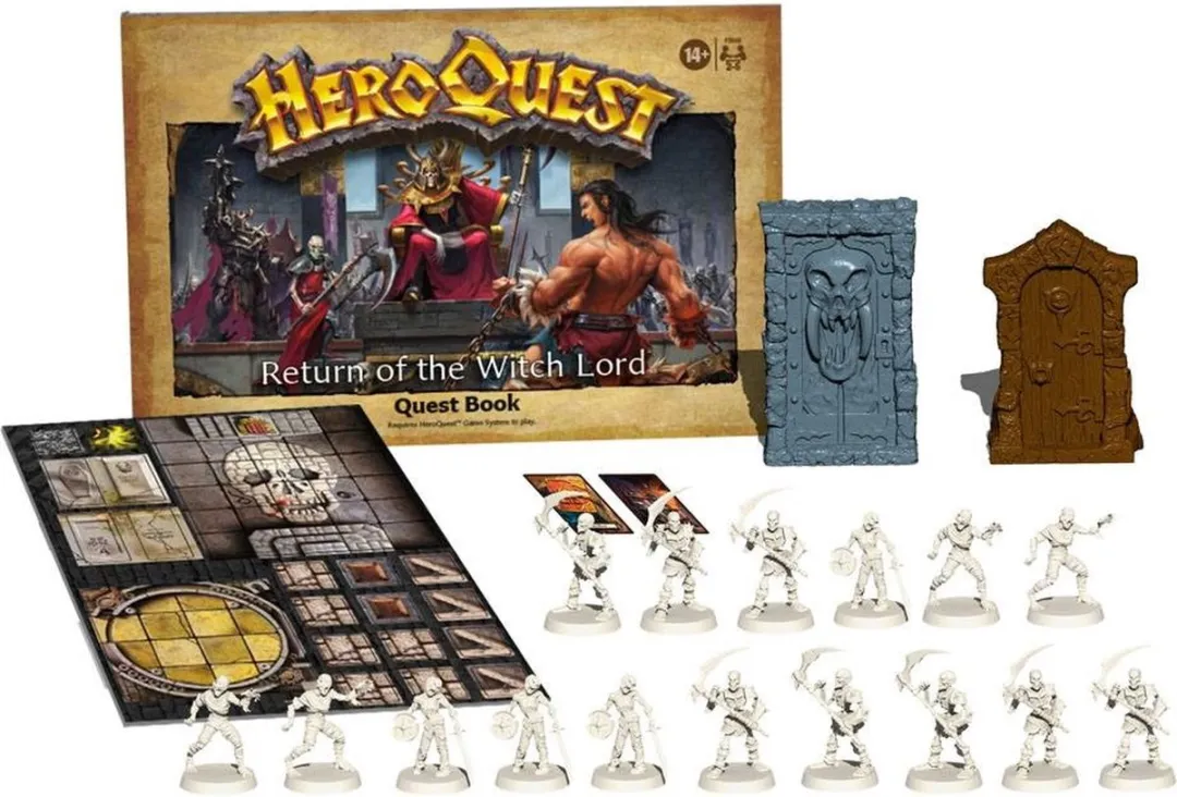 Hasbro Gaming HeroQuest Return of the Witch Lord Bordspel - 2-5 Spelers