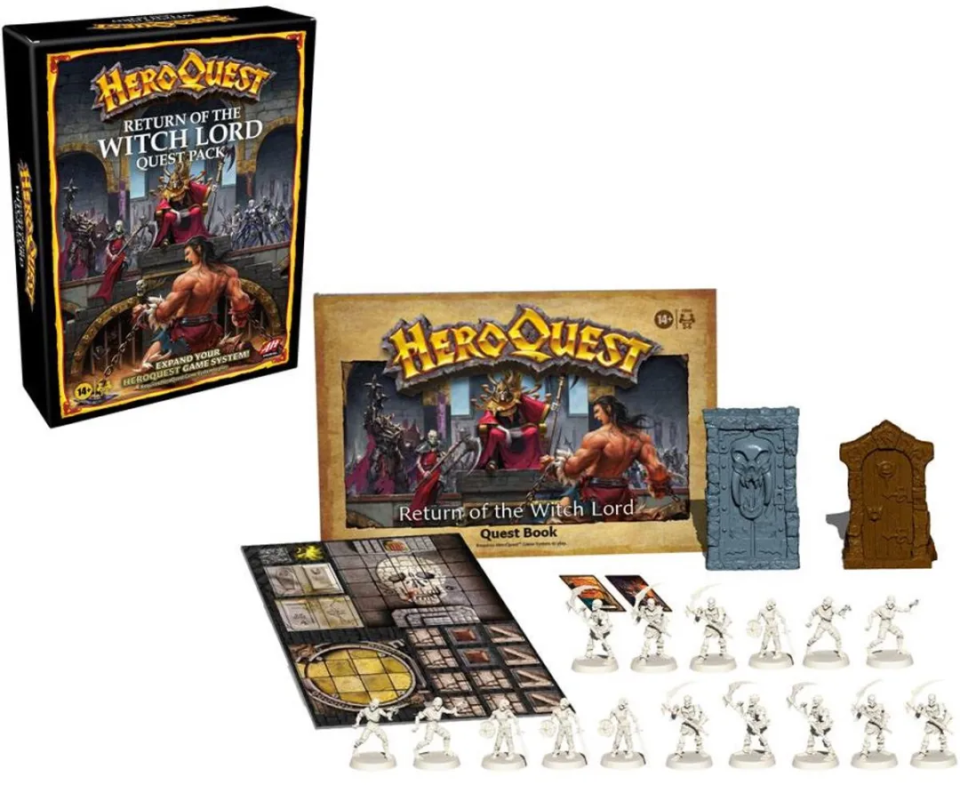 Hasbro Gaming HeroQuest Return of the Witch Lord Bordspel - 2-5 Spelers