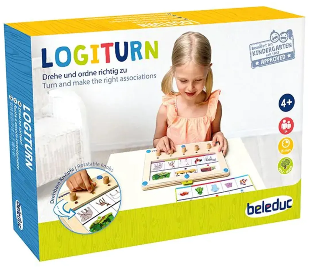 Beleduc LogiTurn - Speelgoedpuzzel Multicolor