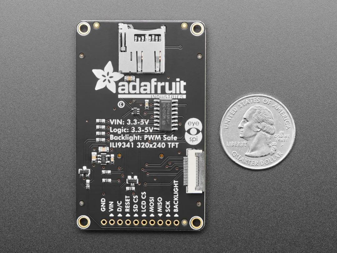 Adafruit 1480 2.2" TFT LCD Display - Meerkleurig