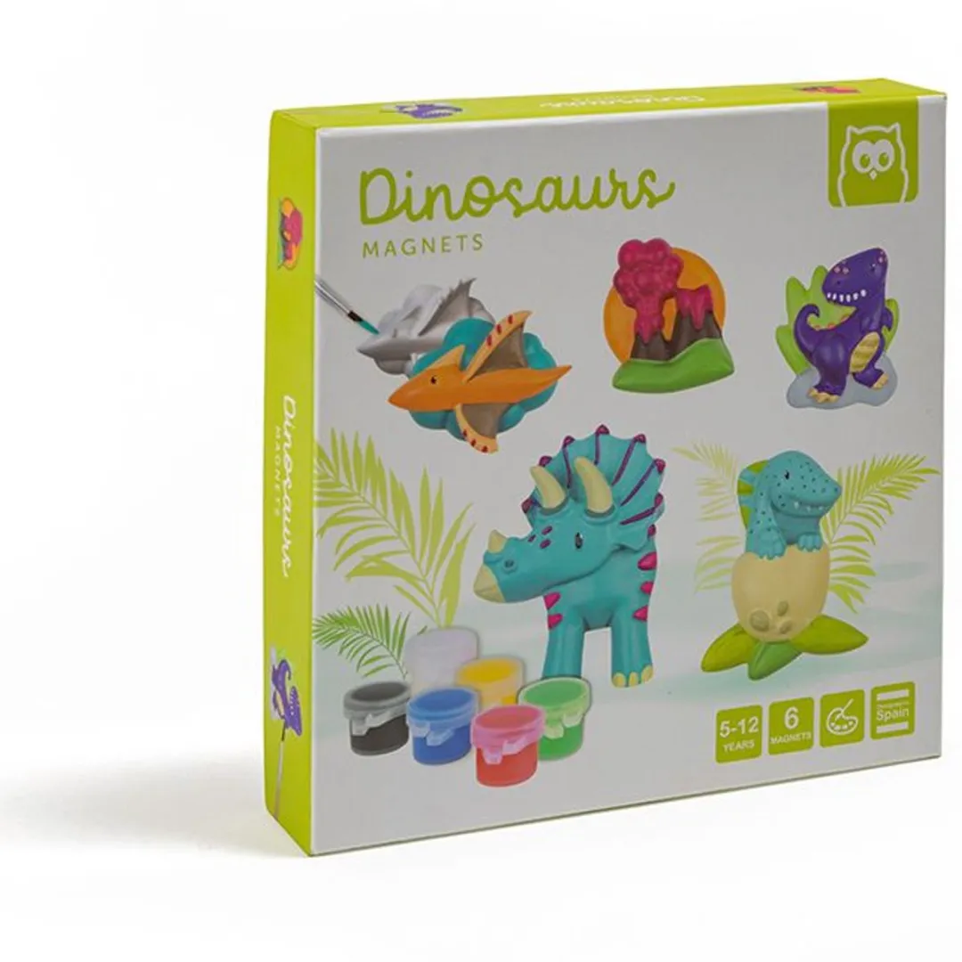 Eurekakids Knutselset Magneten Maken Dinosaurus
