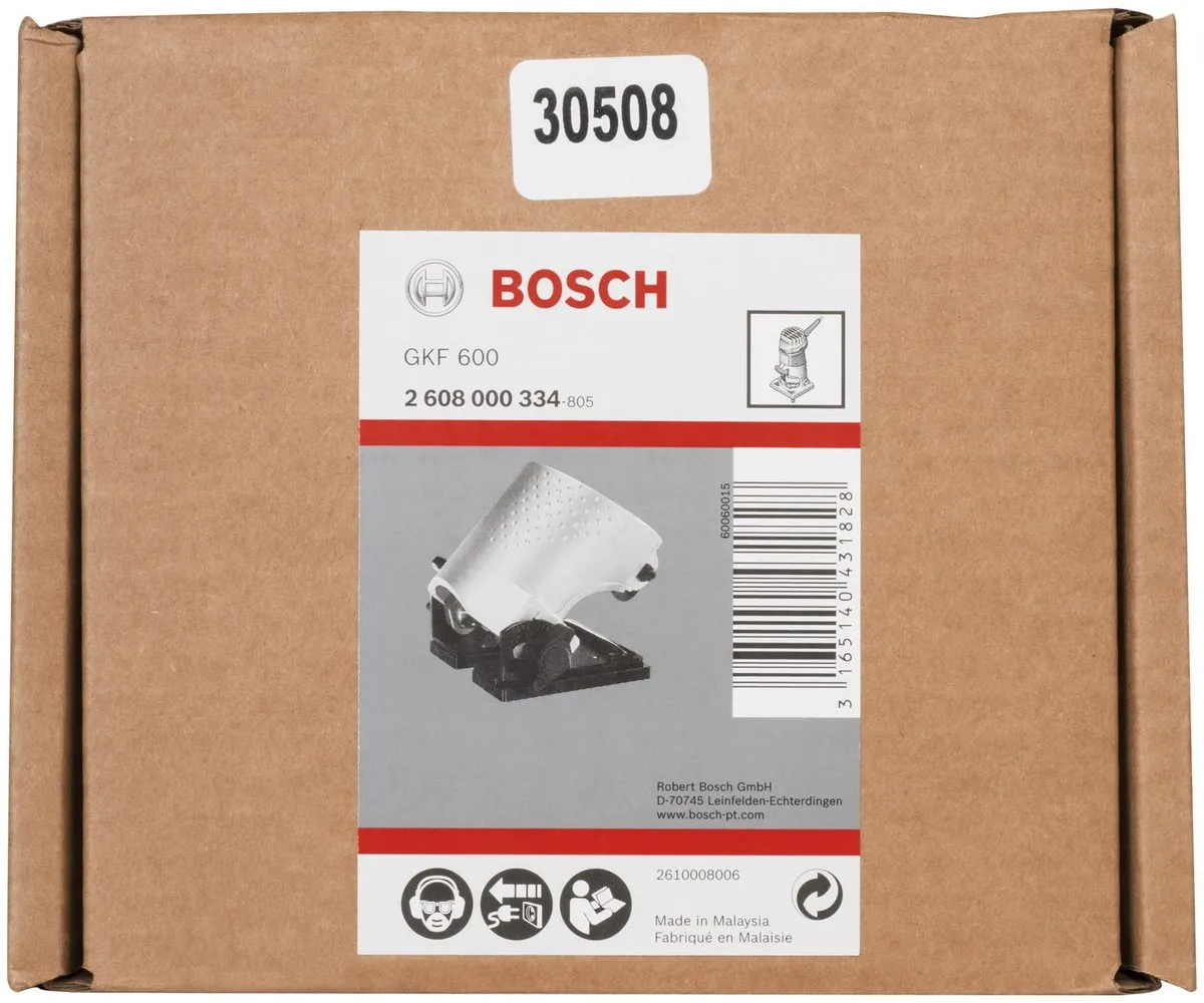 Bosch Haakse Fleshouder GKF600 - Metaal/Kunststof