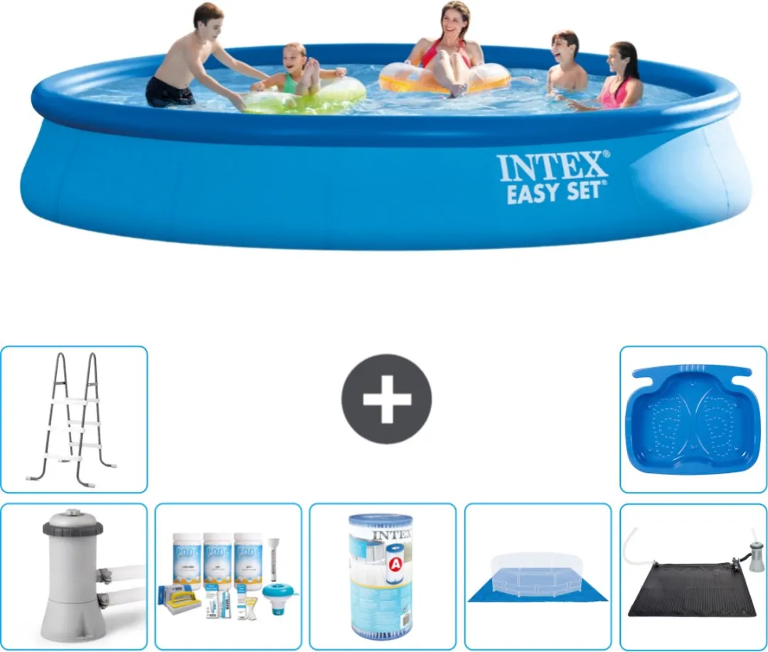 Intex Easy Set Zwembad 457cm Blauw - 9792L