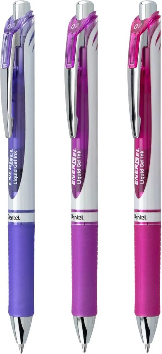 Pentel EnerGel RTX BL77PASBP3M Gelpennen