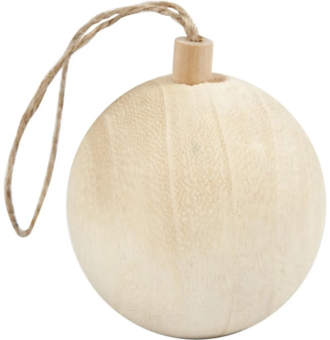Creativ Company Houten Kerstbal 4,8cm