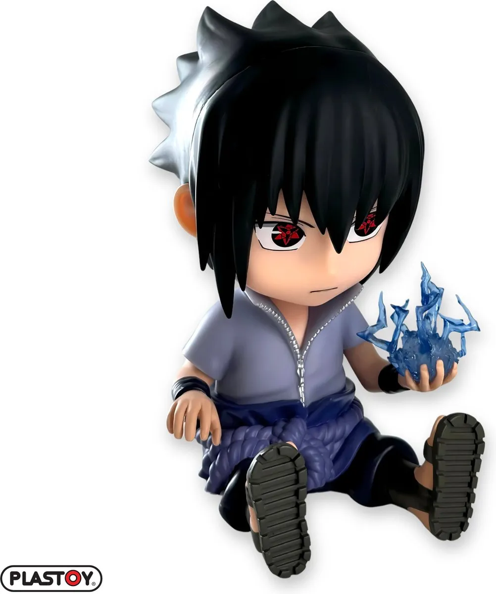 Plastoy Naruto Shippuden Sasuke Spaarpot - Veelkleurig