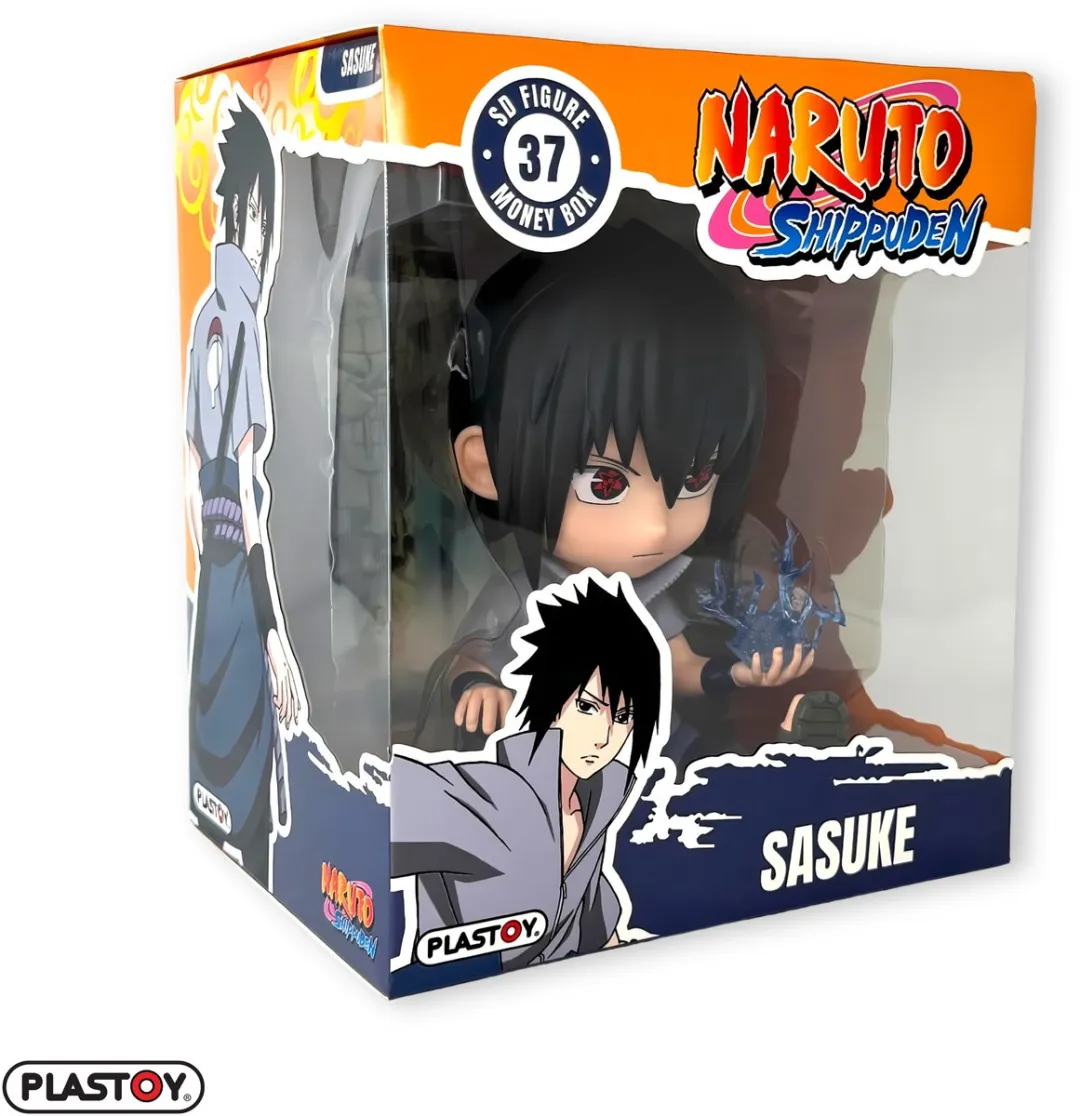 Plastoy Naruto Shippuden Sasuke Spaarpot - Veelkleurig