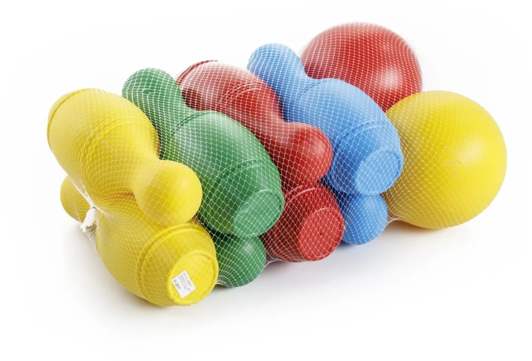 Paradiso Toys Kegelspel 10-delig - 31cm Multicolor