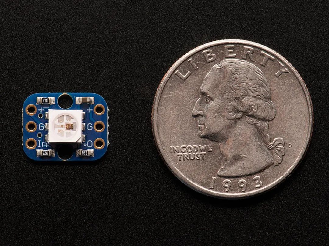 Adafruit NeoPixel Breadboard RGB 1312 - Meerkleurig