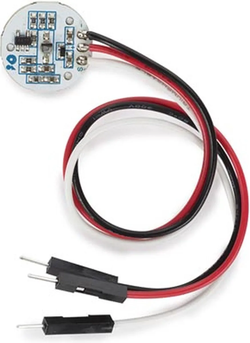 Whadda WPSE340 Hartslagsensor Arduino - 18cm - Wit/Zwart/Rood
