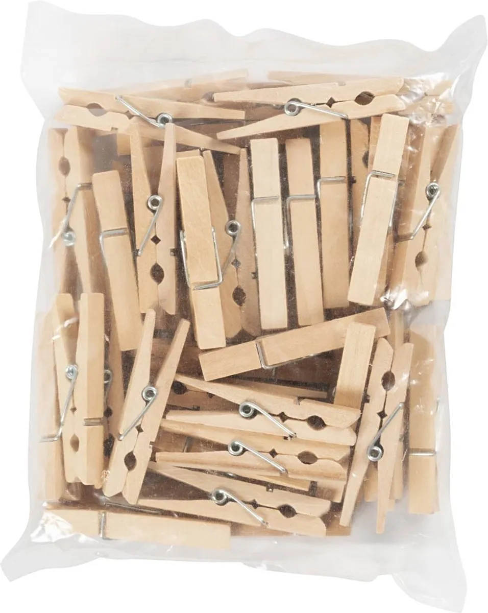 Creativ Company Wasknijpers 48mm - 50 Stuks
