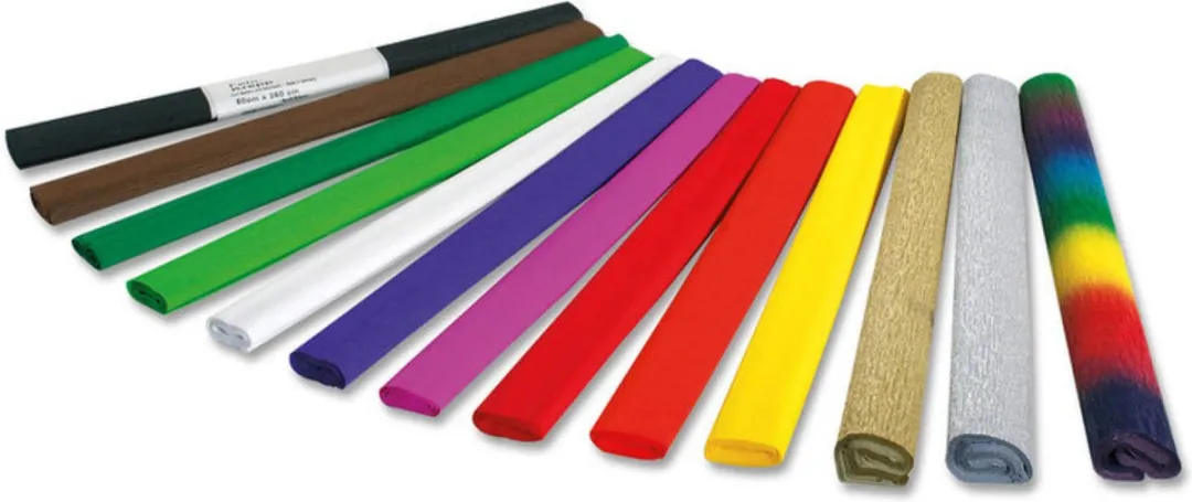 Folia Crêpepapier Lichtgroen - A4 - 10 Stuks