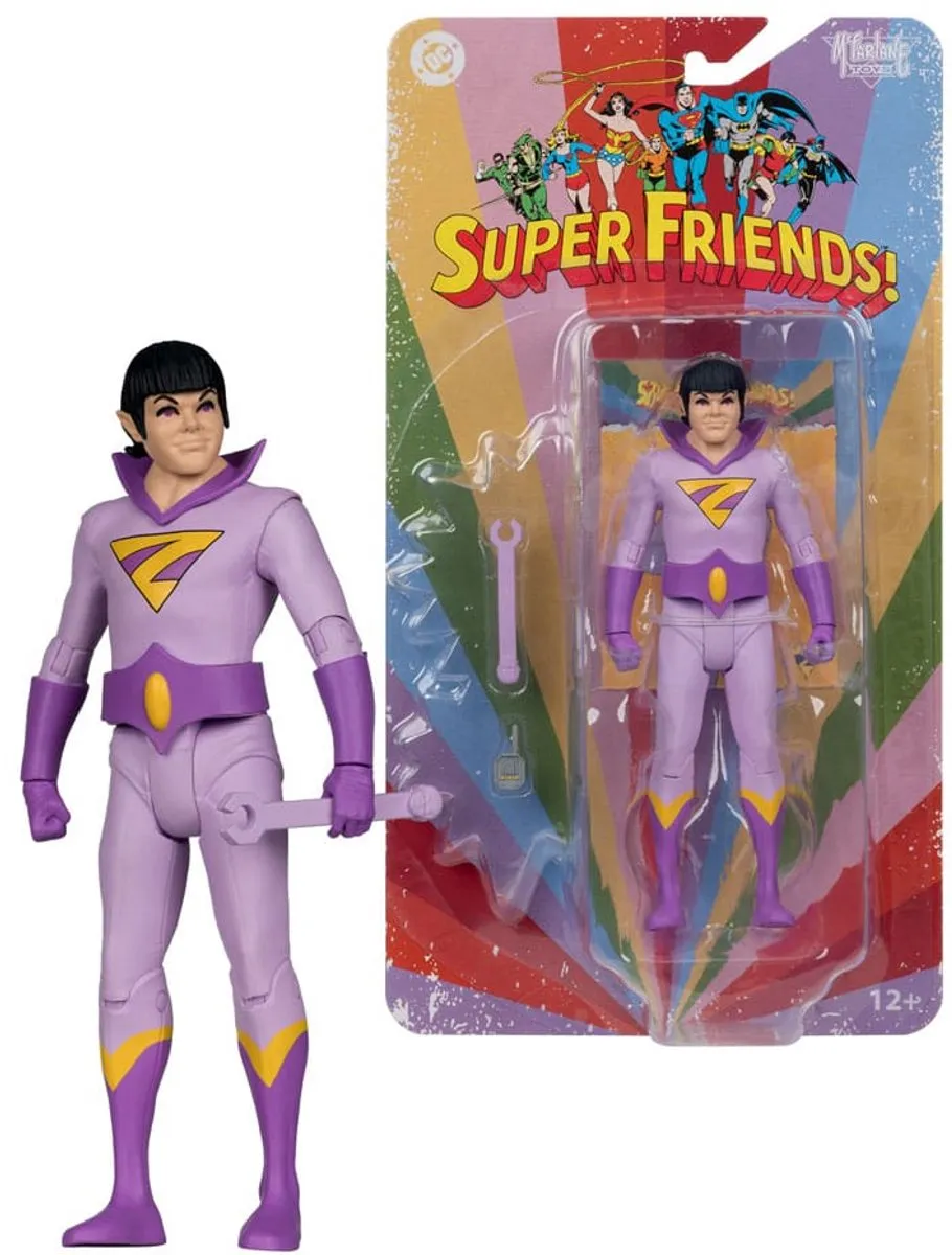 McFarlane Toys DC Retro Super Friends Zan Action Figuur MCF17827 - 15 cm - Multicolor