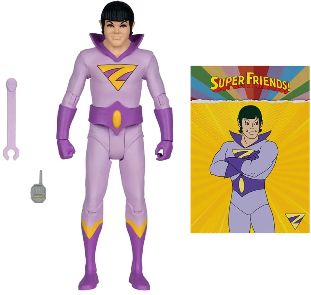 McFarlane Toys DC Retro Super Friends Zan Action Figuur MCF17827 - 15 cm - Multicolor - afbeelding 6 van 6
