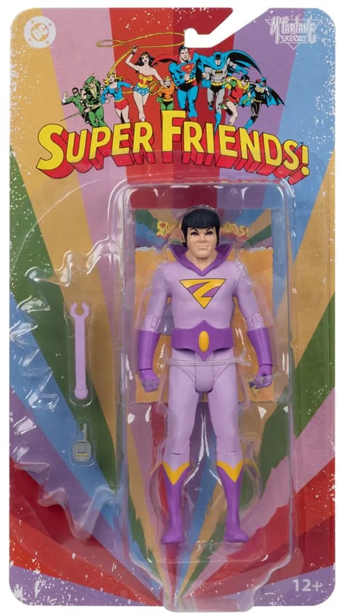 McFarlane Toys DC Retro Super Friends Zan Action Figuur MCF17827 - 15 cm - Multicolor
