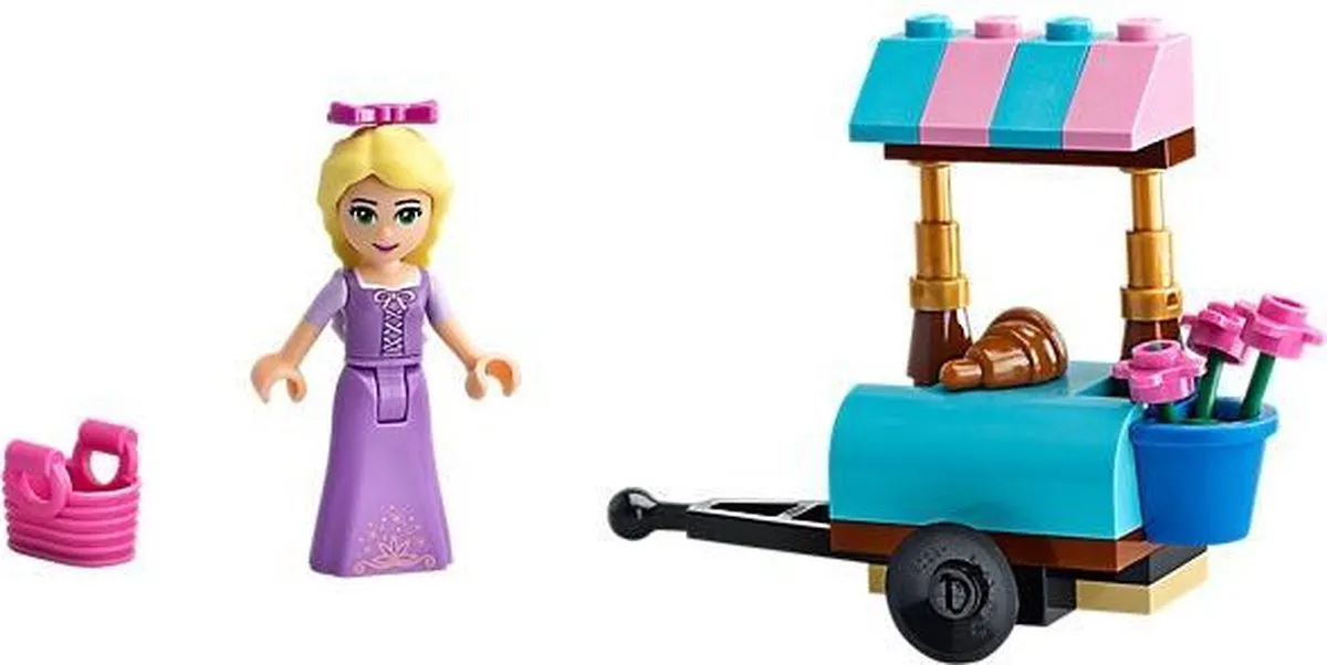 LEGO Disney Rapunzel op de Markt 30116 - 37 Stukken - Multicolor