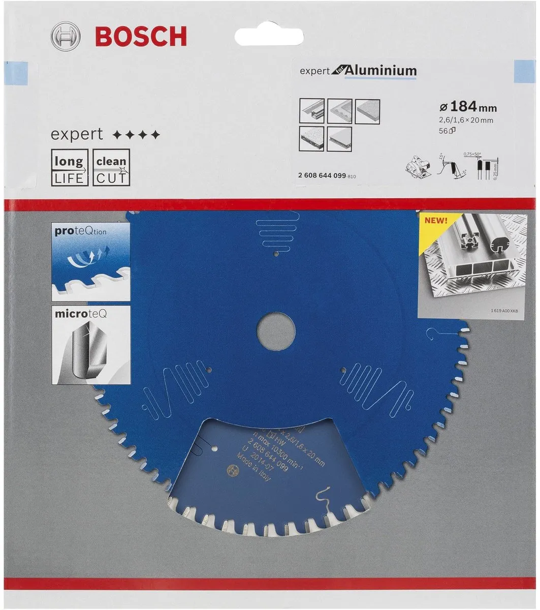 Bosch Expert FiberCement Cirkelzaagblad 170x30mm - 4 Tanden - afbeelding 4 van 4