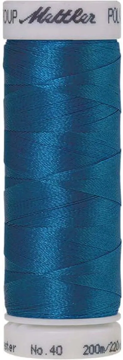Amann Polysheen Naai- en Borduurgaren COL-3901 Blauw 200m