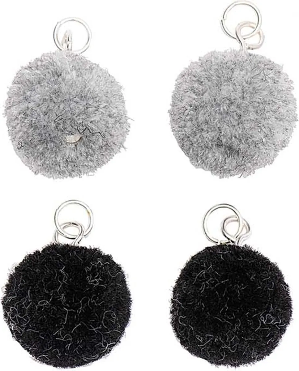 Rico Design Pompon Set 4 Stuks