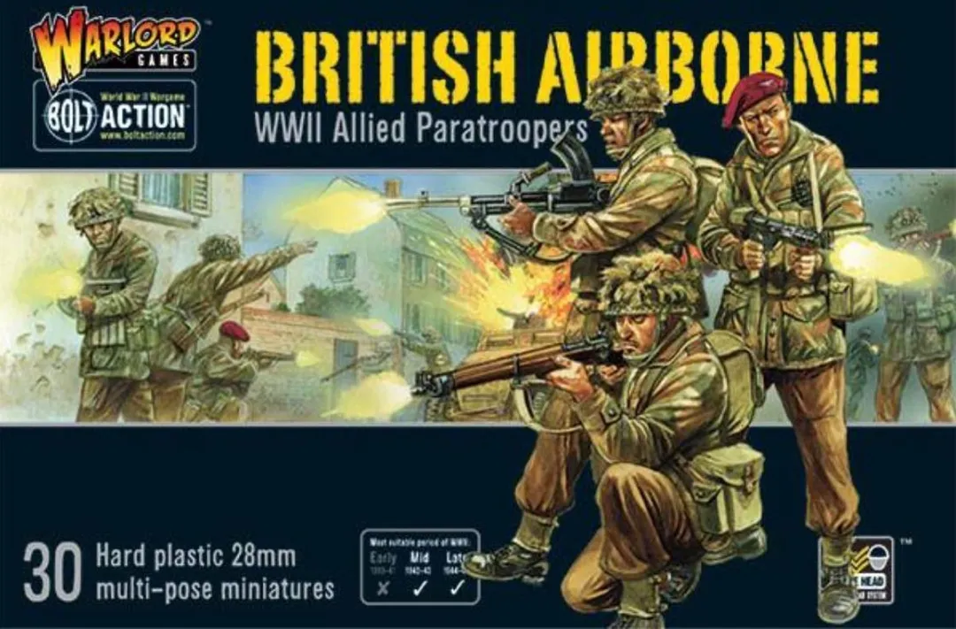 Warlord Games Bolt Action British Airborne Paratroopers