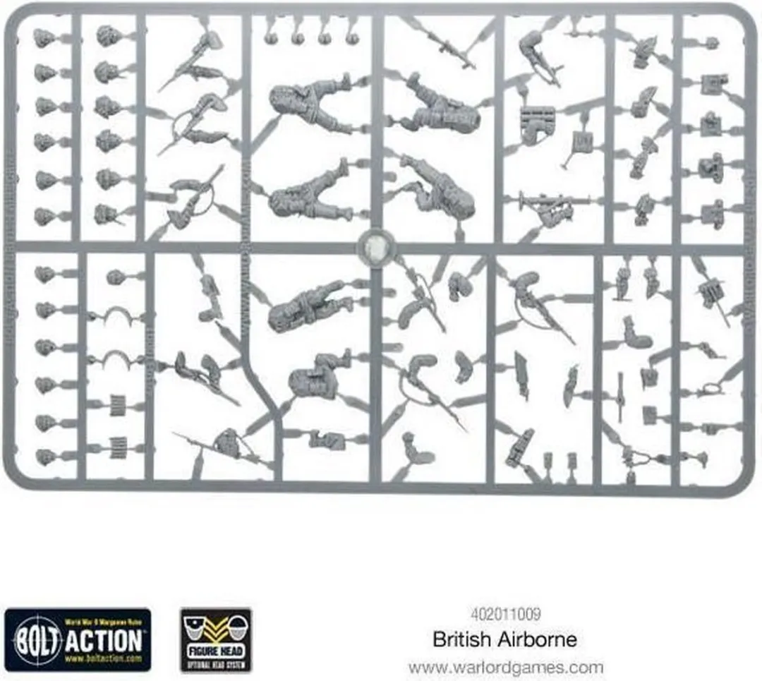 Warlord Games Bolt Action British Airborne Paratroopers - 30 Stuks